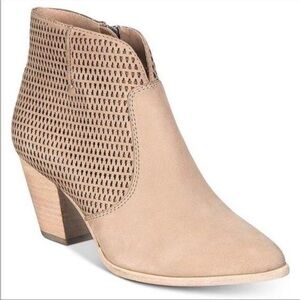 Frye Jennifer Perforated Laser Cut Ankle Bootie